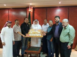 Departments of Jammum University College Offer their Congratulations to the Dean of the College, Prof. Faisal Albaghdadi